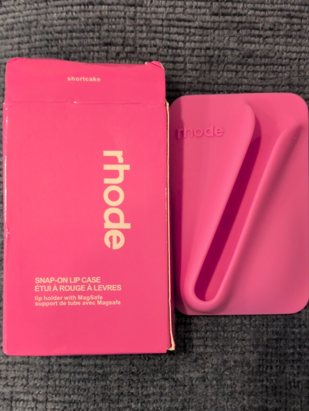 RHODE Shortcake Snap-On Lip MagSafe Phone Case